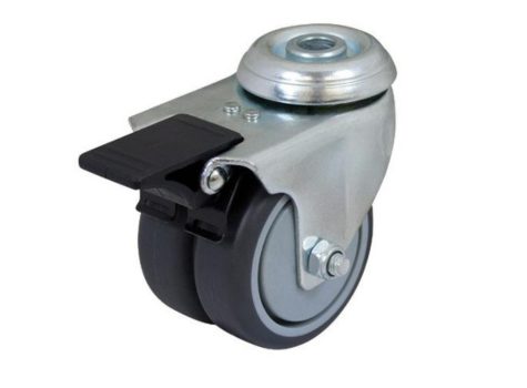 Black 40MM Twinwheel Castor